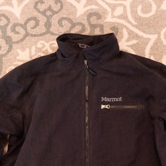 Marmot Men's Black Full-Zip Softshell Performance Jacket - Picture 2 of 4